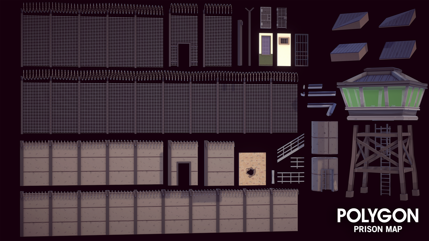 POLYGON - Prison Map
