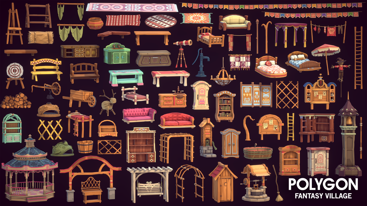POLYGON - Fantasy Village