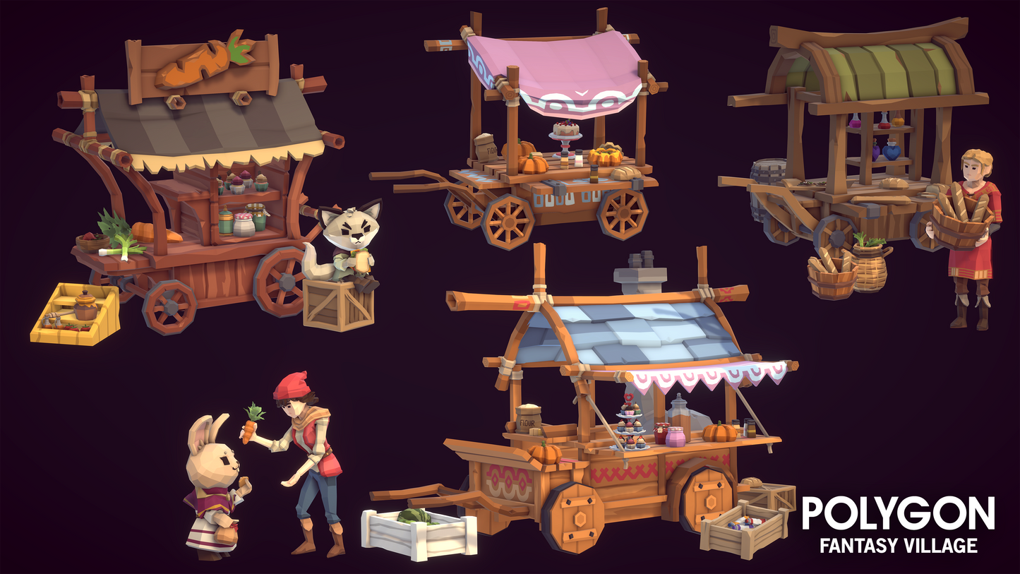 POLYGON - Fantasy Village