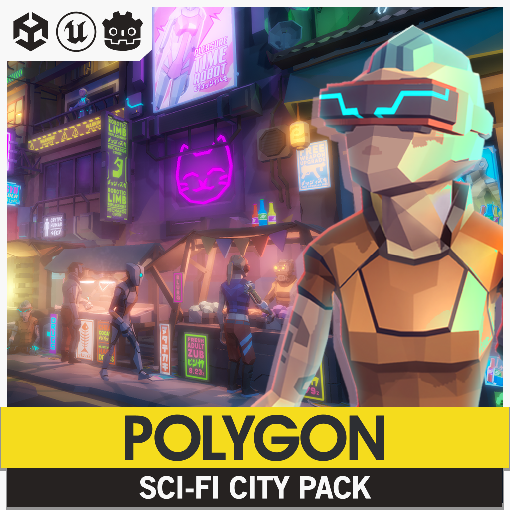 POLYGON - Sci-Fi City Pack