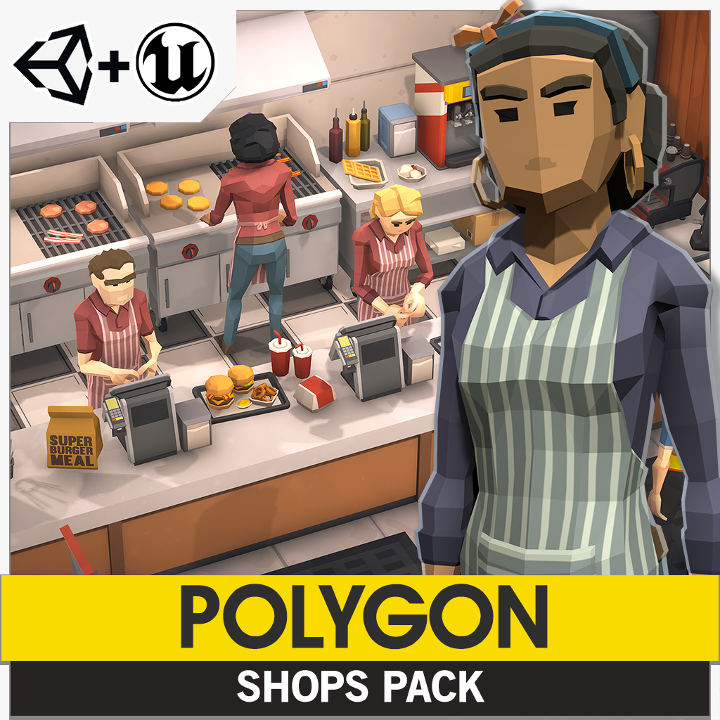 POLYGON - Shops Pack