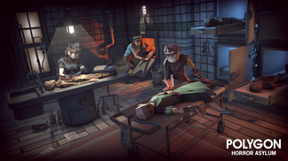 POLYGON | Horror Asylum | 3D Asset Pack – Synty Store