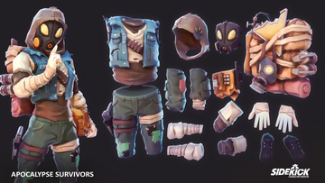 Apocalypse Survivors Modular Characters Synty™ Official Store