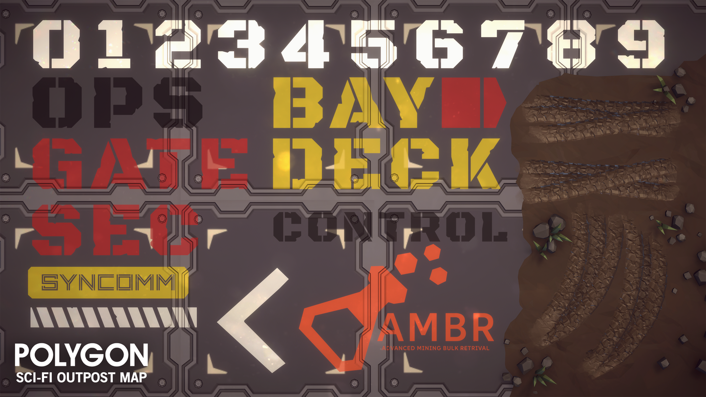 POLYGON - Sci-Fi Outpost Map