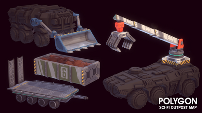 POLYGON - Sci-Fi Outpost Map