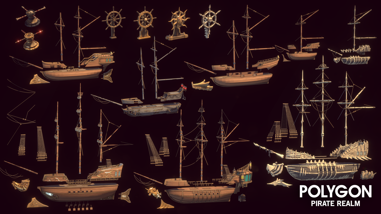 POLYGON - Pirate Isles Map Bundle