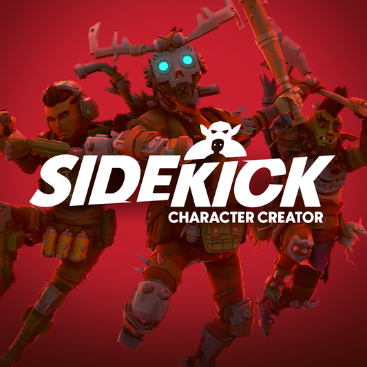 Sidekick Character Creator asset pack hero cover