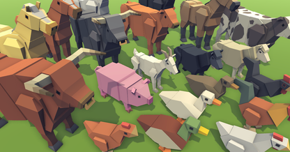 Simple Bundle - Complete Collection - 37 Low Poly Game Asset Packs