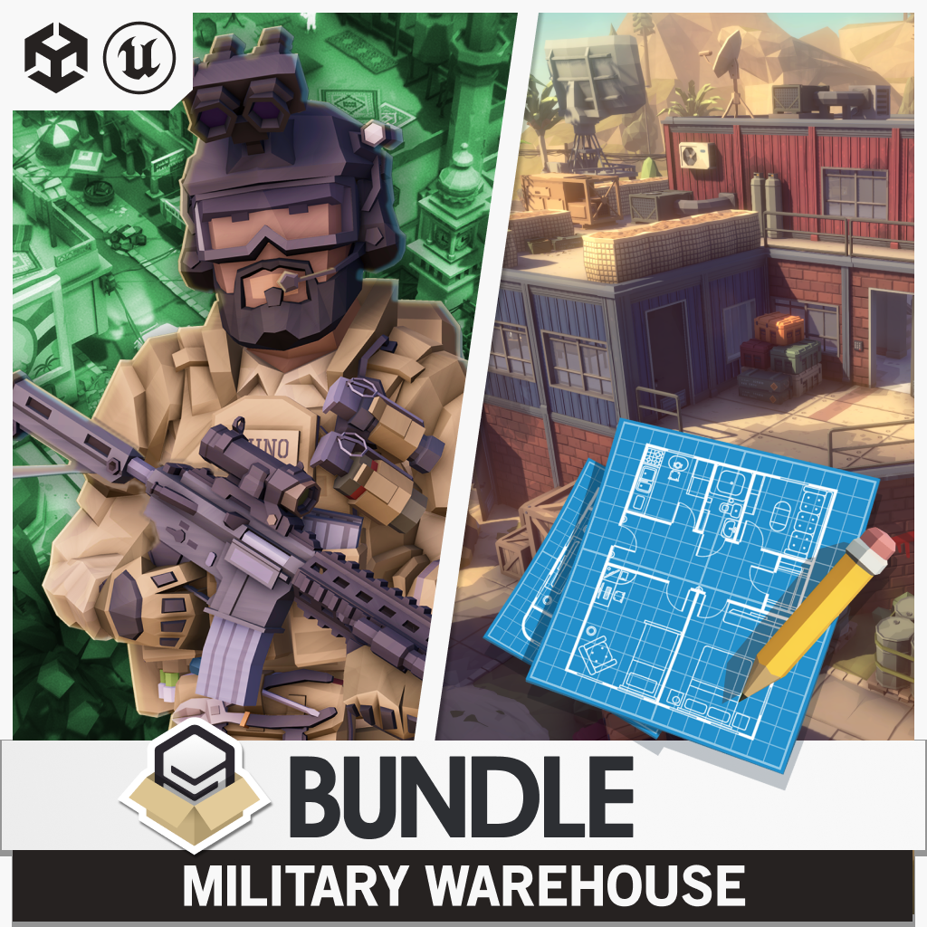 POLYGON - Military Warehouse Map Bundle