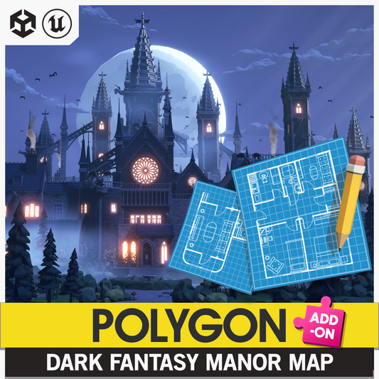POLYGON - Dark Fantasy Manor Map