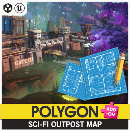 POLYGON - Sci-Fi Outpost Map