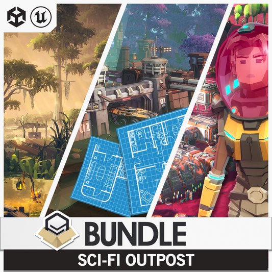 POLYGON - Sci-Fi Outpost Map Bundle