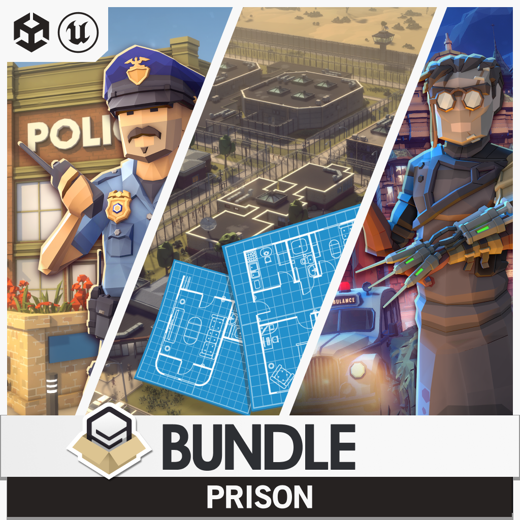 POLYGON - Prison Map Bundle