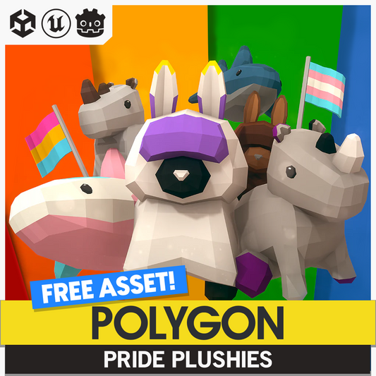 POLYGON - Pride Plushies | FREE