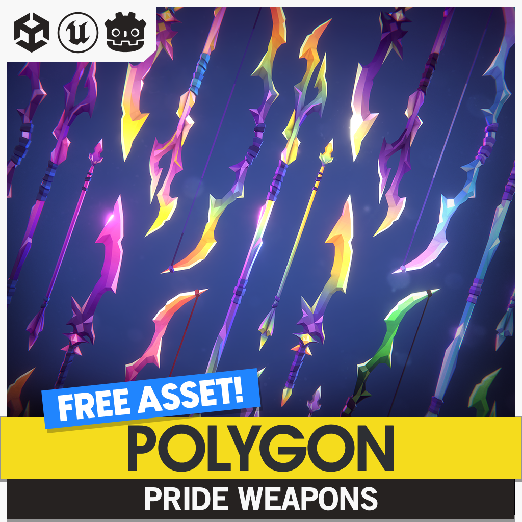 POLYGON - Pride Crystal Weapons | FREE