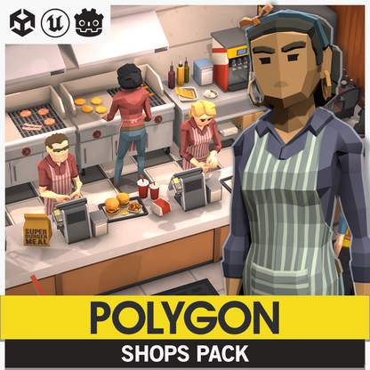 POLYGON - Shops Pack