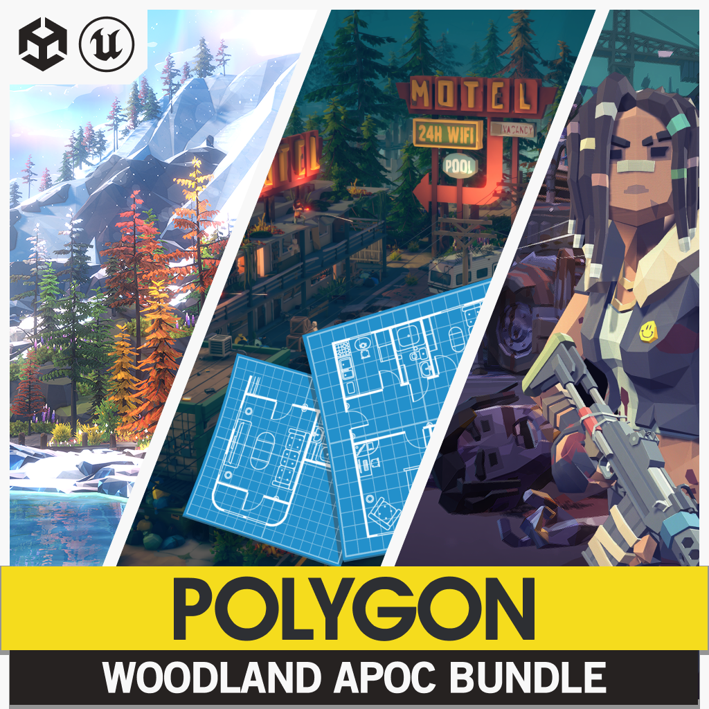 POLYGON - Woodland Apocalypse Map Bundle