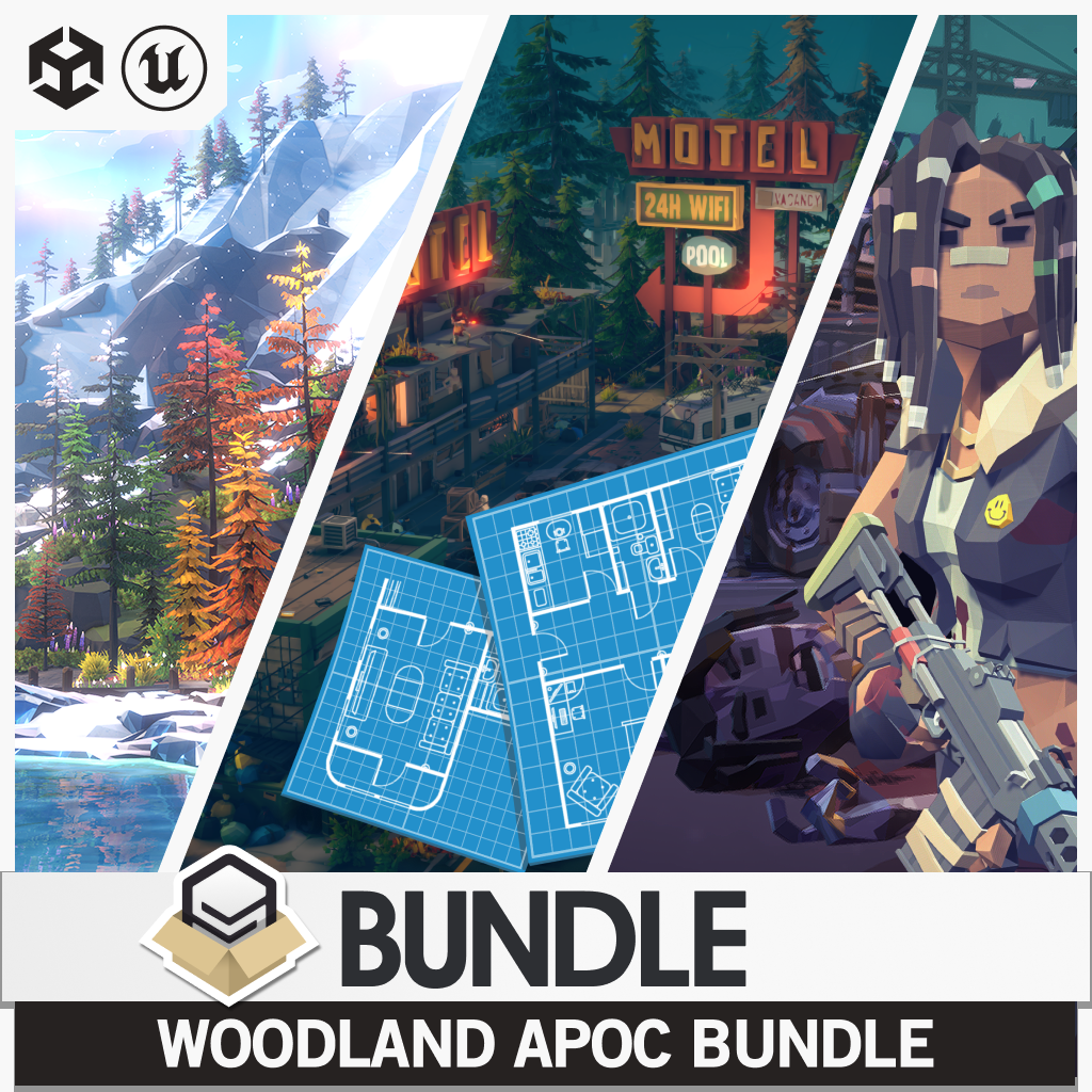 POLYGON - Woodland Apocalypse Map Bundle