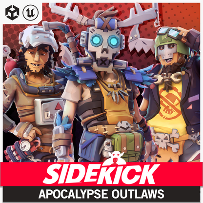 Apocalypse Outlaws - Sidekick Modular Characters