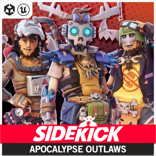 Apocalypse Outlaws - Sidekick Modular Characters
