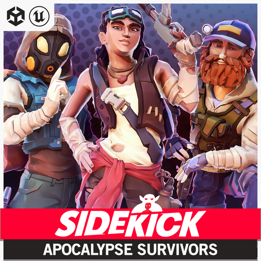 Apocalypse Survivors - Sidekick Modular Characters