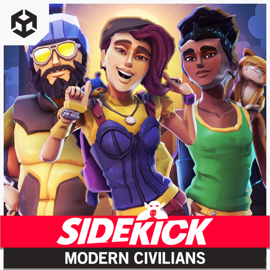 Modern Civilians - Sidekick Modular Characters