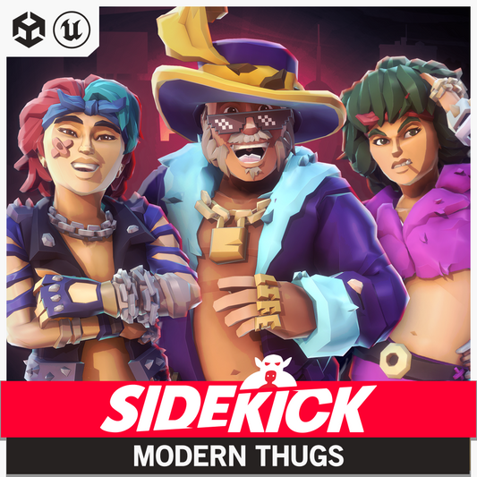 Modern Thugs - Sidekick Modular Characters