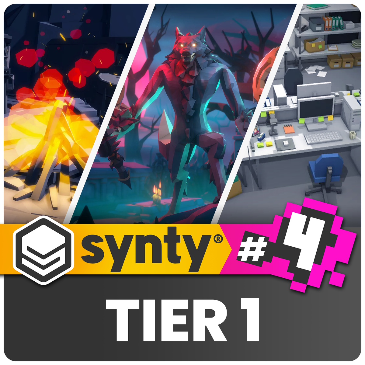 Humble Bundle | The Best Of Synty Game Dev Assets #4 - Tier 1 – Synty Store