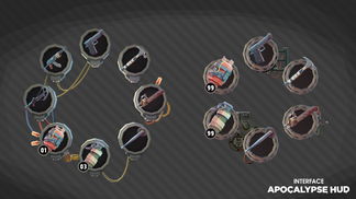 Apocalypse Rising Ui INTERFACE | Apocalypse HUD | 3D UI Asset Pack – Synty Store