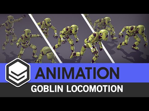 YouTube character showcase from the ANIMATION Goblin Locomotion asset pack