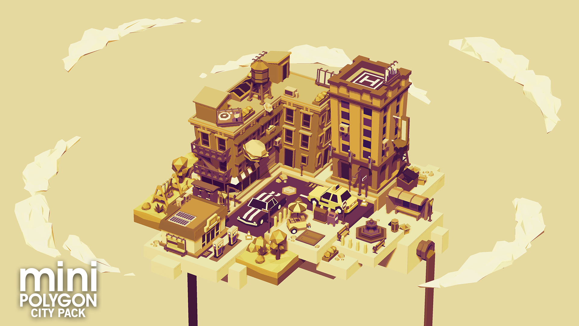 POLYGON MINI | City Pack Game Assets | Synty™ Official Store – Synty Store
