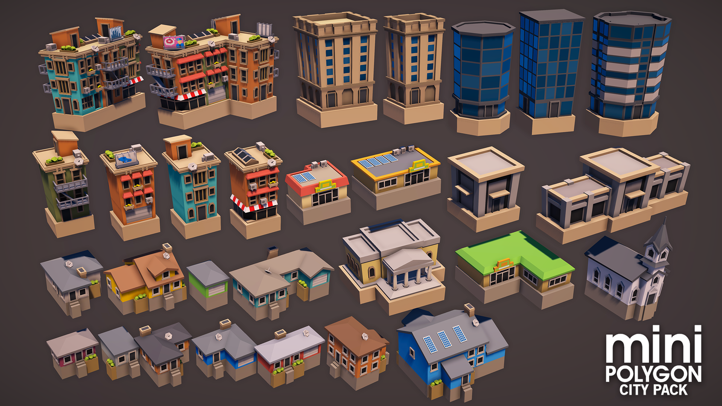 POLYGON MINI - City Pack