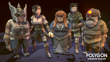 POLYGON | Dungeon Realms Game Assets | Find the Unity Asset in ...