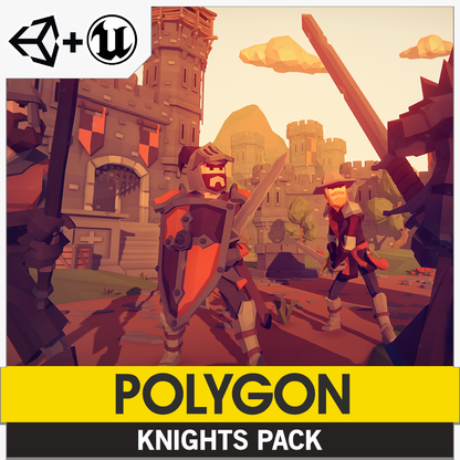 POLYGON - Knights Pack - Synty Studios - Unity and Unreal 3D low poly assets for game development