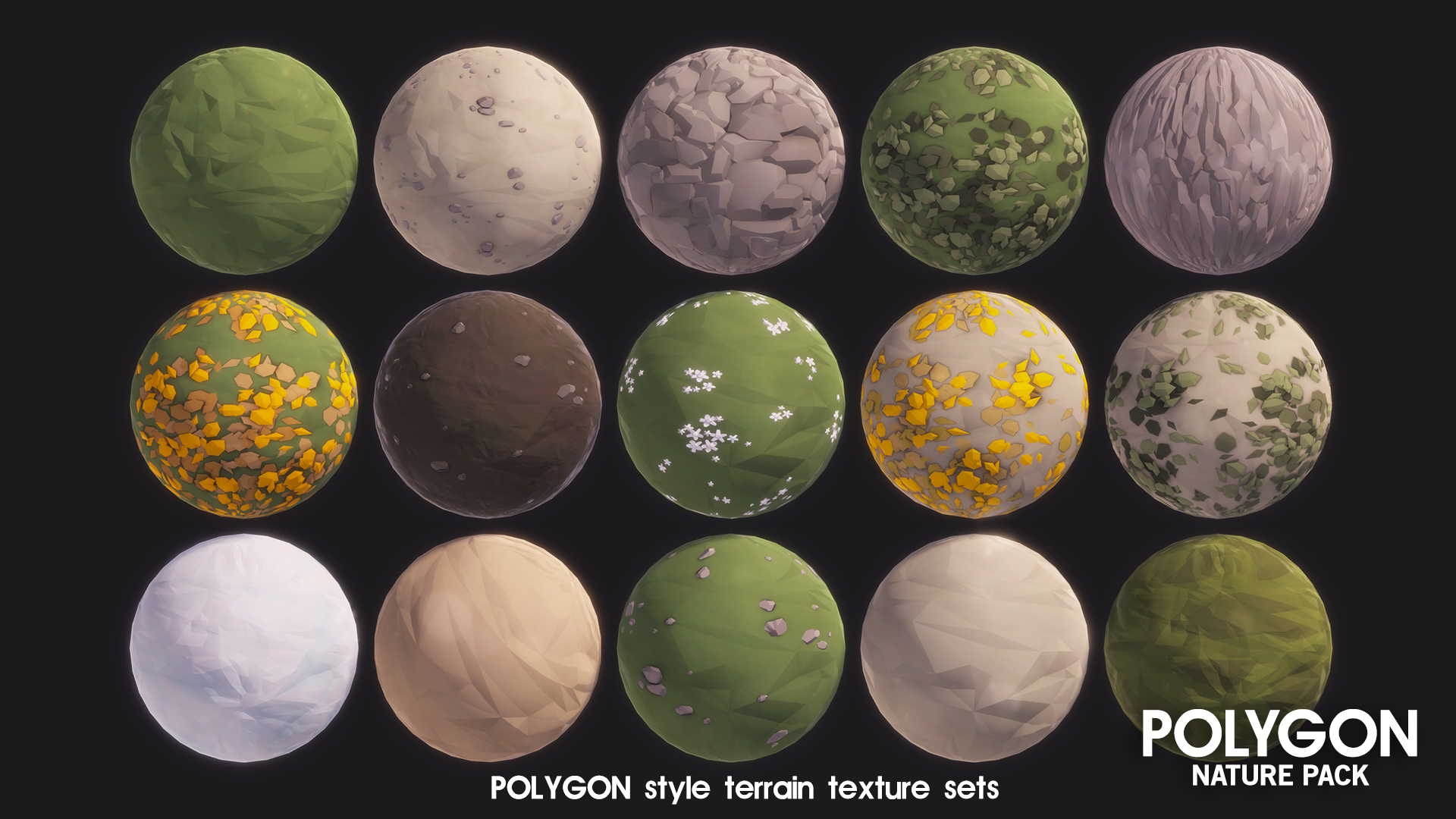 POLYGON - Nature Pack - Synty Studios - Unity and Unreal 3D low poly assets for game development