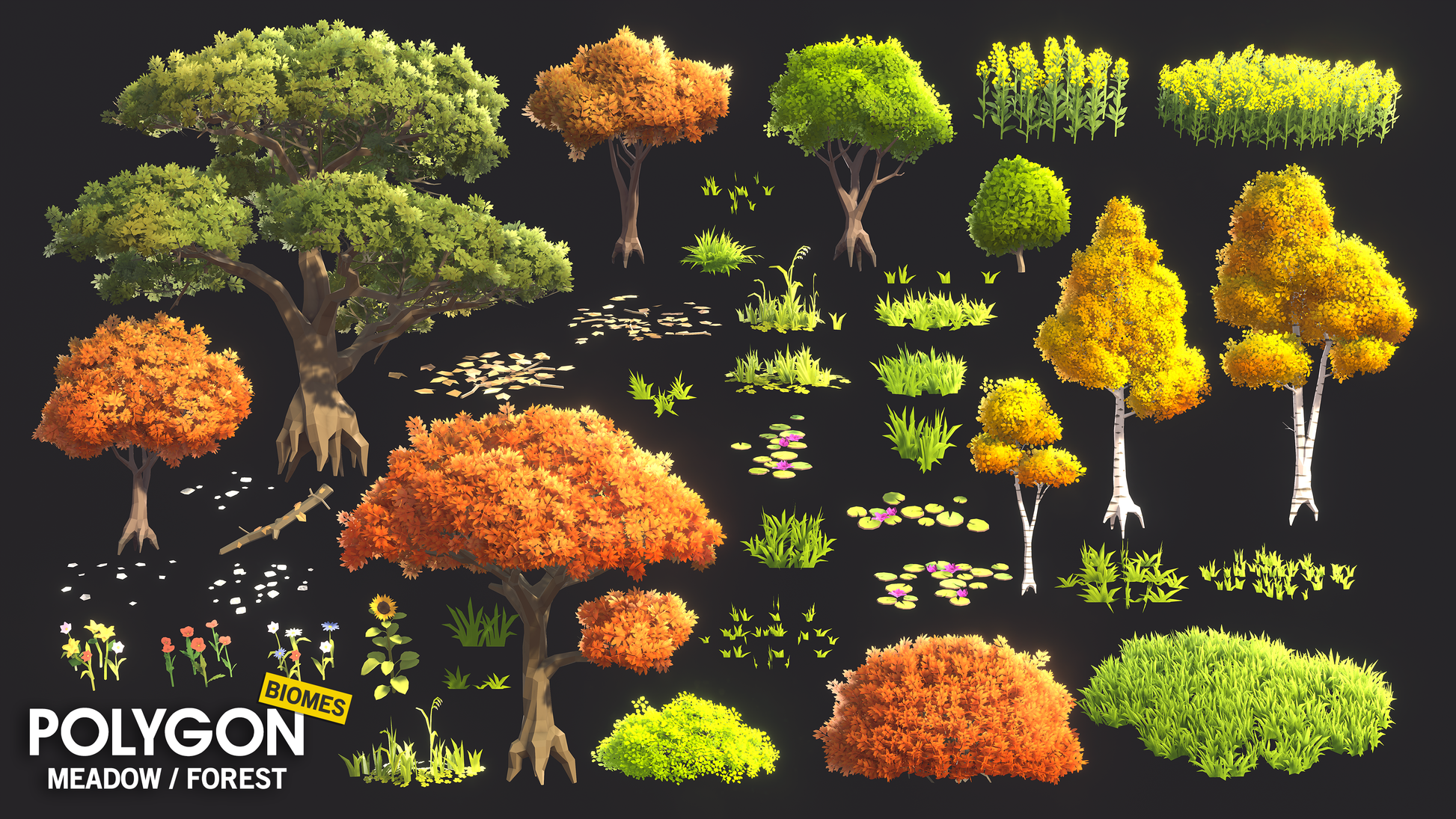 POLYGON - Meadow Forest - Nature Biome