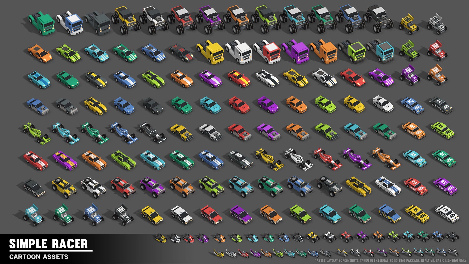 Simple Racer Game Assets - Find the Unity Asset in Store – Synty Store
