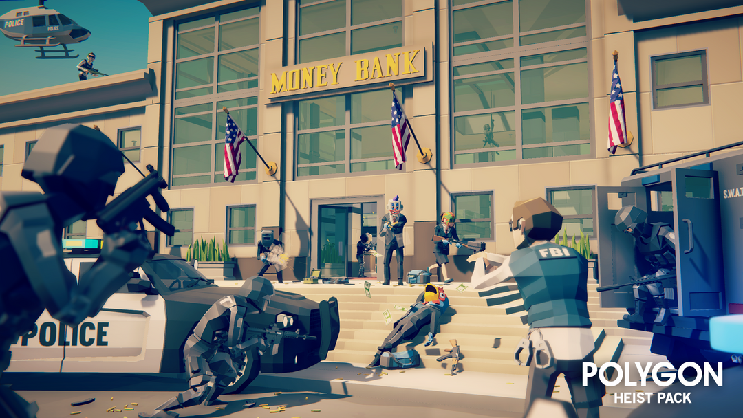 オフライン２周年パック POLYGON | Heist Pack Game Assets | Find the Unity Asset in