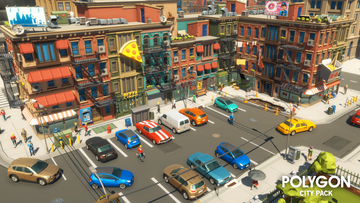 POLYGON | City Pack Game Assets | Synty™ Official Store – Synty Store