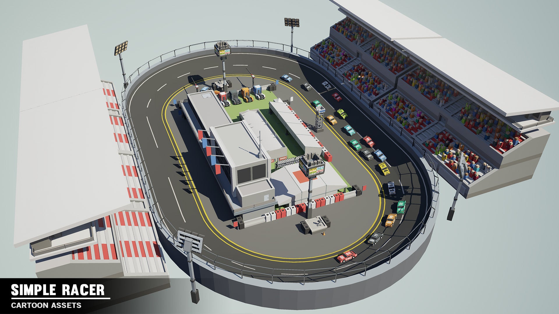 Simple Racer Game Assets - Find the Unity Asset in Store – Synty Store