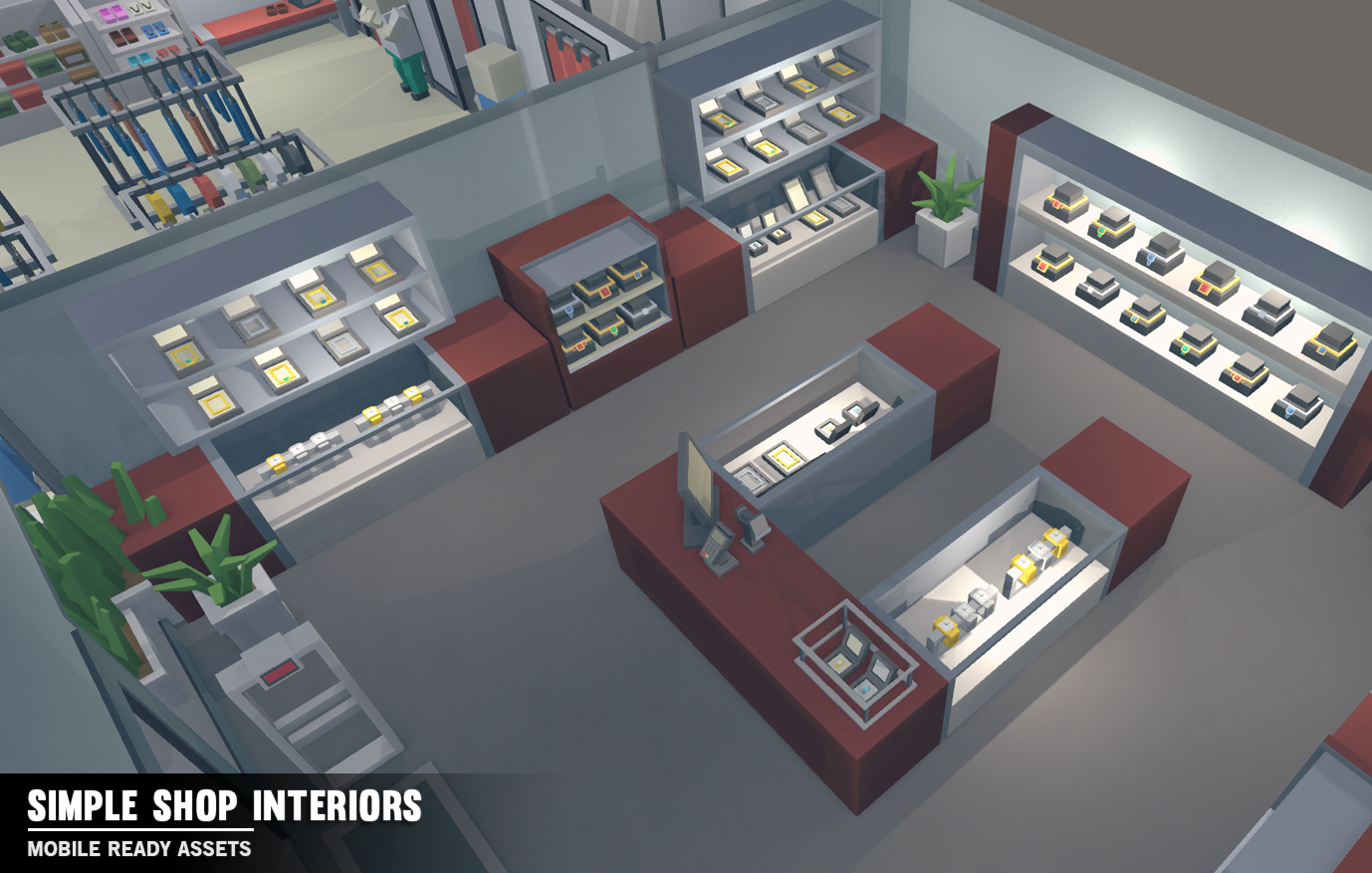 Simple Shop Interiors Game Assets - Find the Unity Asset in Store ...