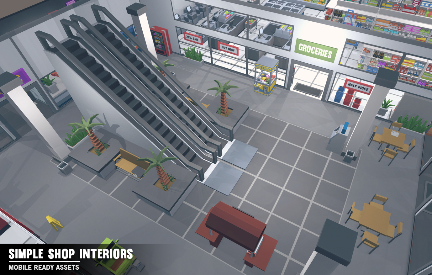 Simple Shop Interiors Game Assets - Find the Unity Asset in Store ...