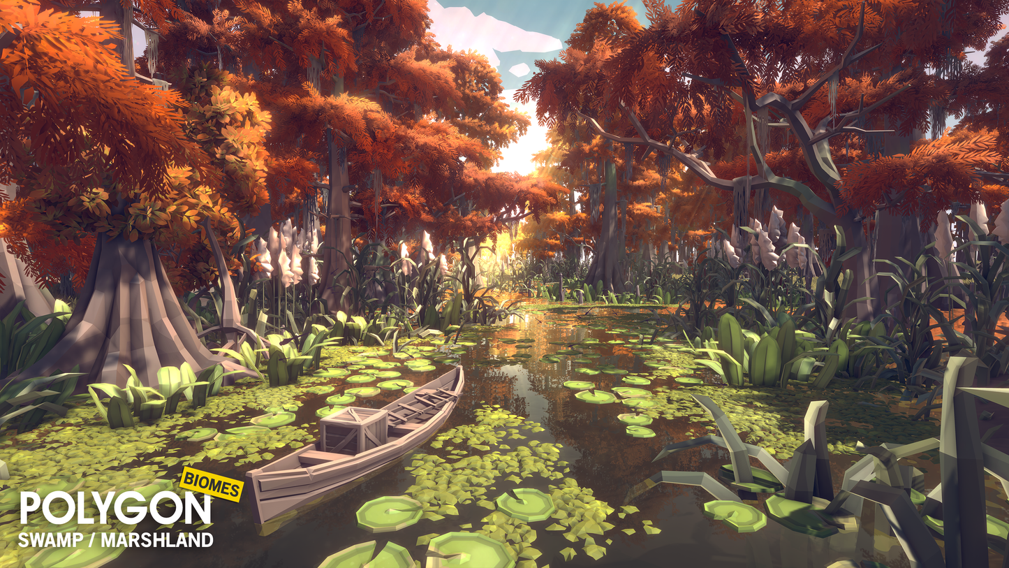 POLYGON - Swamp Marshland - Nature Biome