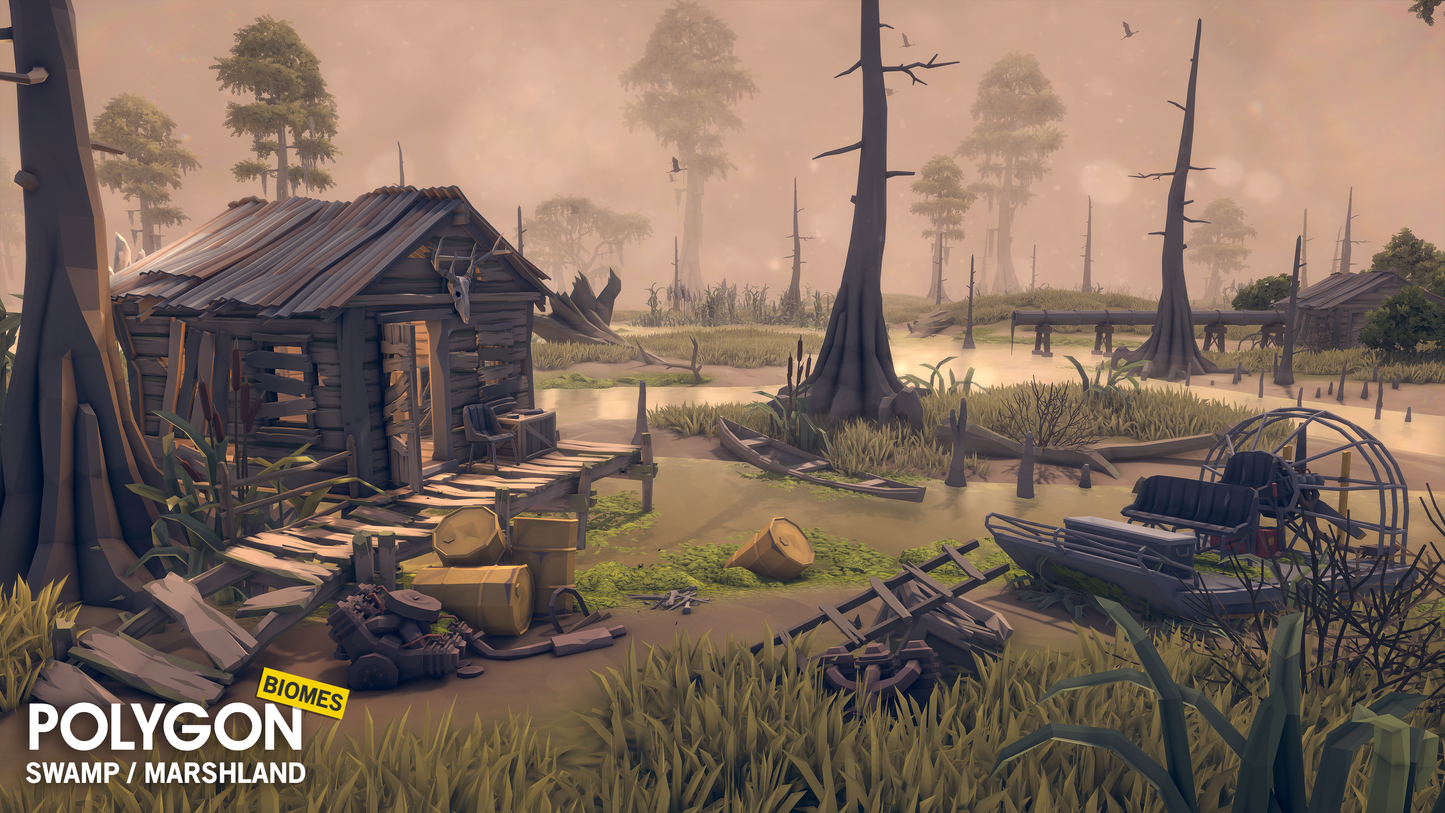 POLYGON - Swamp Marshland - Nature Biome