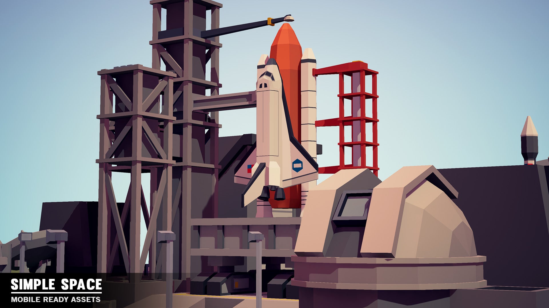 Simple Space - Cartoon Assets - Synty Studios - Unity and Unreal 3D low poly assets for game development