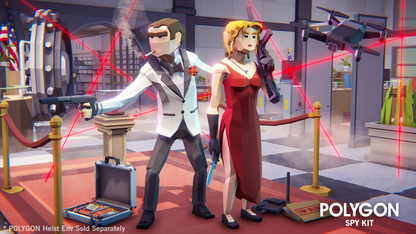 POLYGON - Spy Kit - Synty Studios - Unity and Unreal 3D low poly assets for game development